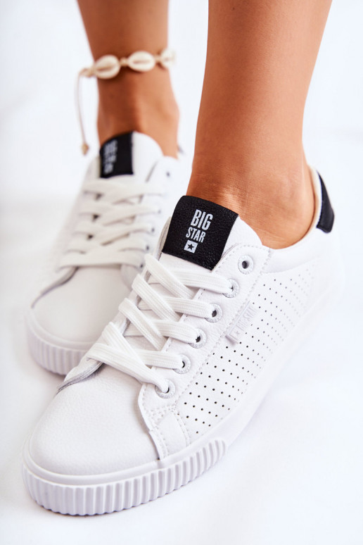  sportbačiai BIG STAR HH274071 Baltos-juodos spalvos