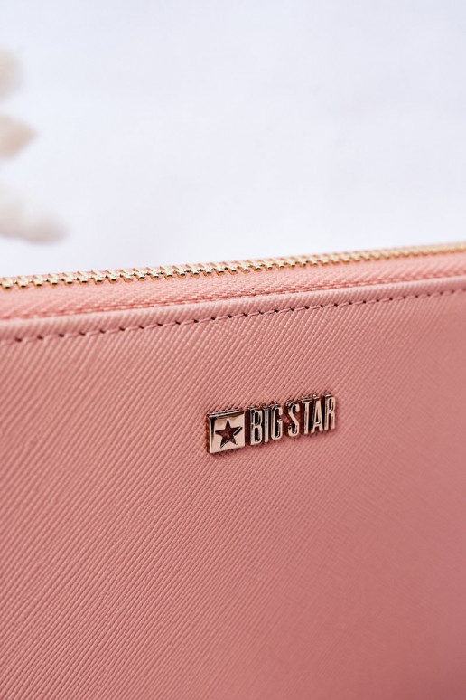 didelė Piniginė Big Star HH674002 rožinė