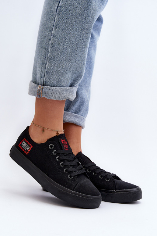 Moteriški batai BIG STAR HH274133 juodos spalvos