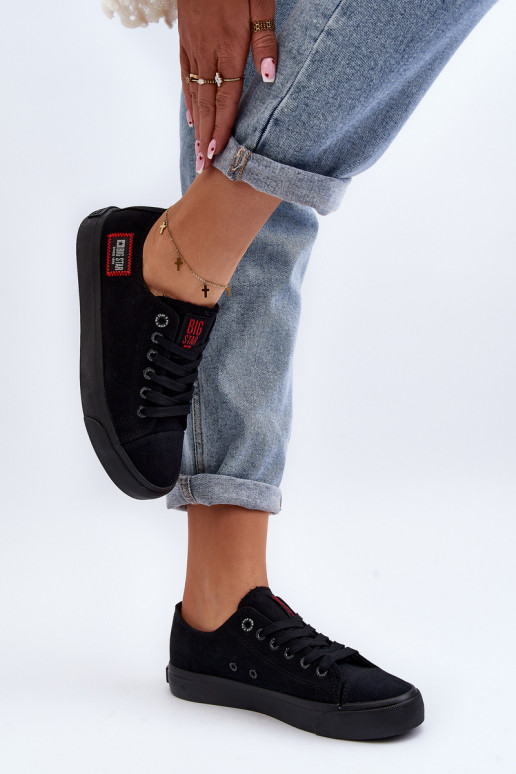 Moteriški batai BIG STAR HH274133 juodos spalvos