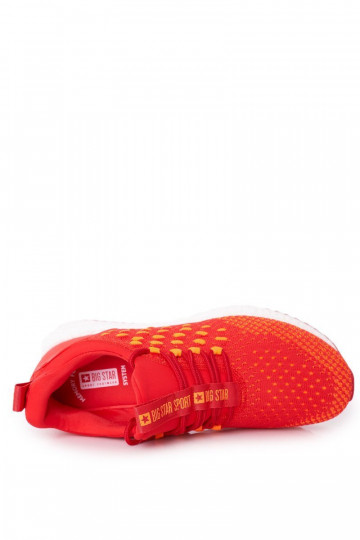 Pánské Sportovní Obuv Big Star Memory Foam FF174240 červené 2