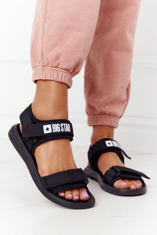  Sportinio stiliaus basutės Big Star HH274A024 juodos spalvos