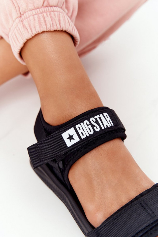  Sportinio stiliaus basutės Big Star HH274A024 juodos spalvos