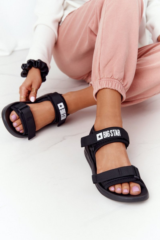  Sportinio stiliaus basutės Big Star HH274A024 juodos spalvos