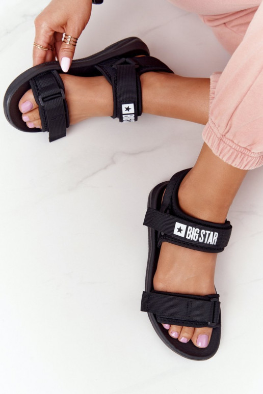  Sportinio stiliaus basutės Big Star HH274A024 juodos spalvos