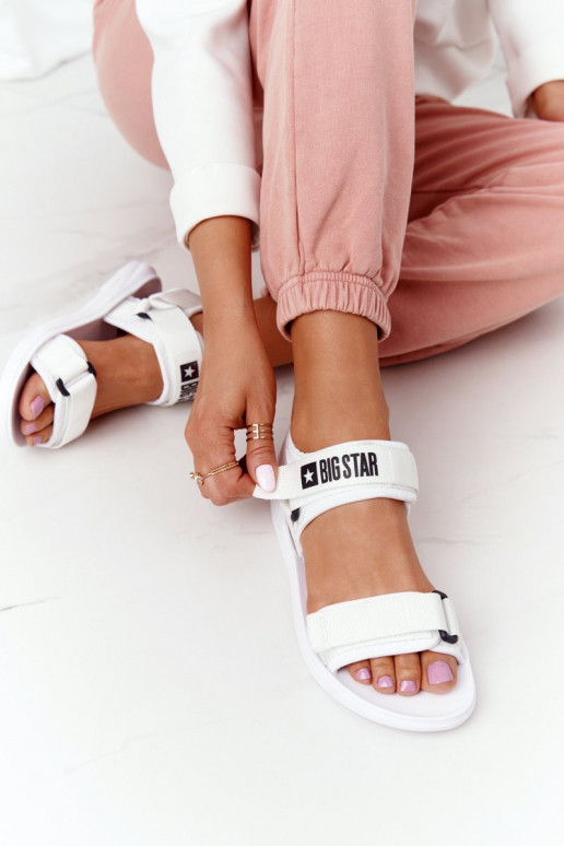 Sportinio stiliaus basutės Big Star HH274A026 baltos spalvos