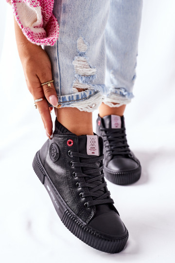 Laisvalaikio bateliai Cross Jeans  juodos spalvos II2R4021 2