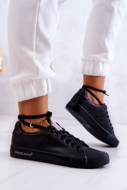  Sportbačiai Cross Jeans JJ2R4054C juodos spalvos
