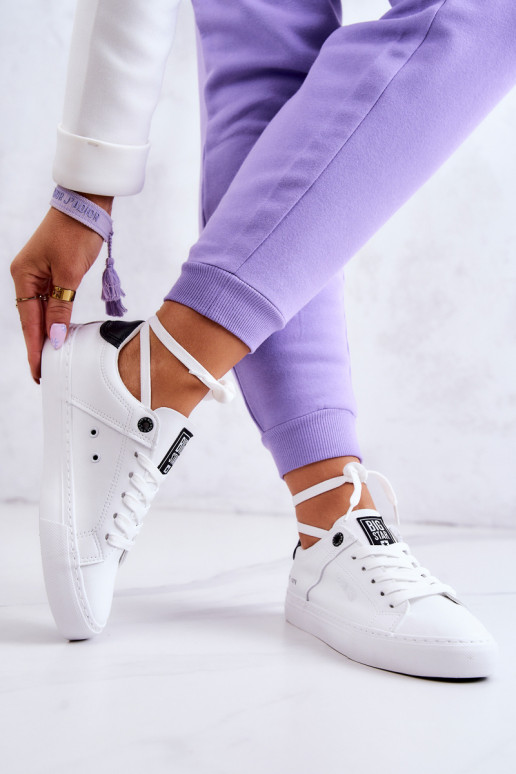 Sportbačiai Big Star JJ274211 Baltos-juodos spalvos