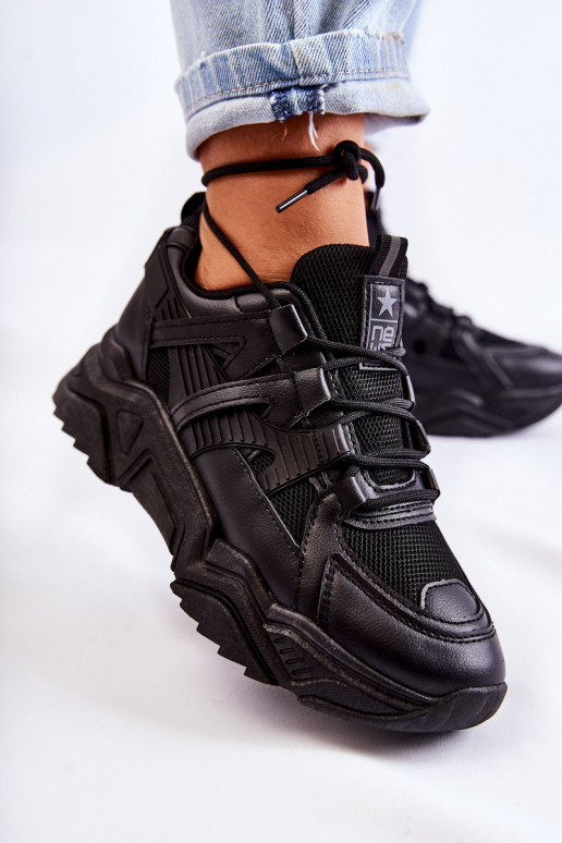 Dámská Sportovní Obuv Sneakersy Černá Daren Dámská Sportovní Obuv Sneakersy Černá Daren