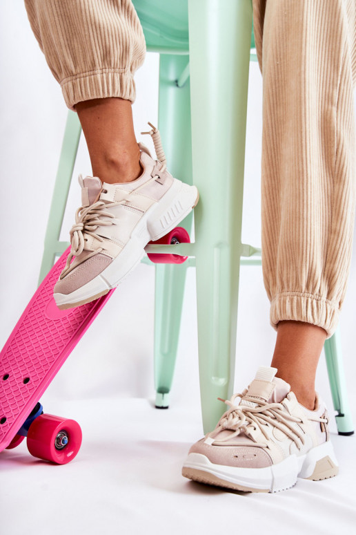 Sneakers batai modelio batai Sportinio stiliaus batai  rudos spalvos Someday Sneakers batai modelio batai Sportinio stiliaus batai  rudos spalvos Someday