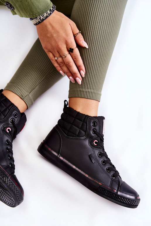  laisvalaikio batai su auliuku Cross Džinsai KK2R4058C Juodos spalvos