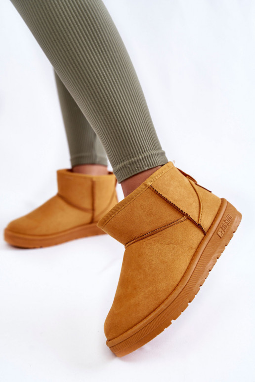 Dámské teplé sněhule Big Star KK274289 Hněde Dámské teplé sněhule Big Star KK274289 Hněde