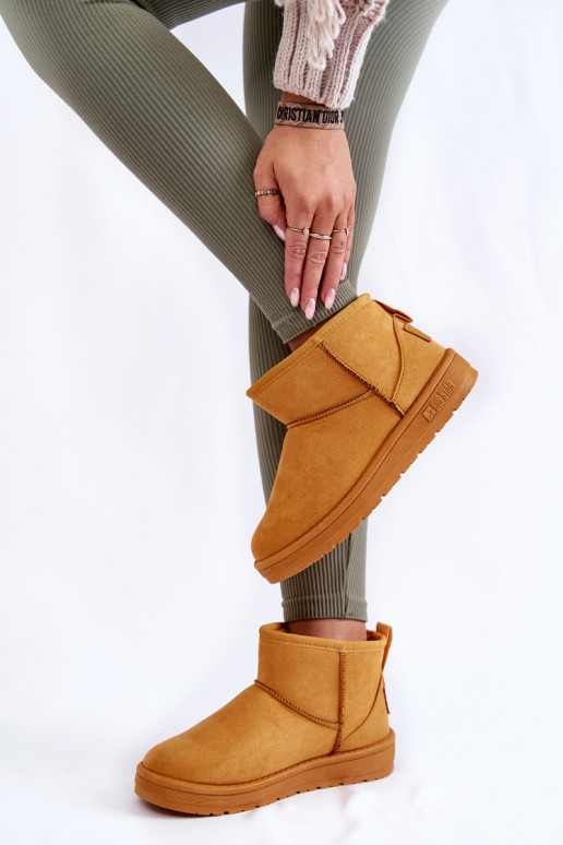 Dámské teplé sněhule Big Star KK274289 Hněde Dámské teplé sněhule Big Star KK274289 Hněde