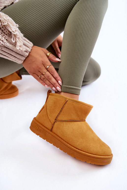 Dámské teplé sněhule Big Star KK274289 Hněde Dámské teplé sněhule Big Star KK274289 Hněde