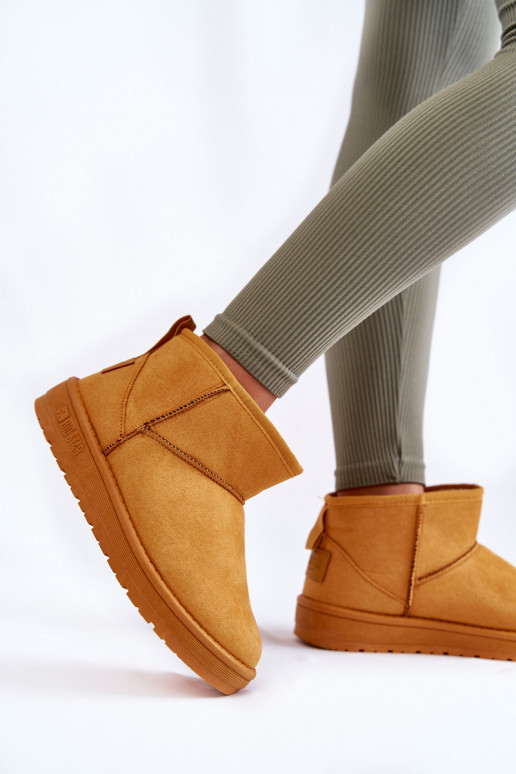 Dámské teplé sněhule Big Star KK274289 Hněde Dámské teplé sněhule Big Star KK274289 Hněde