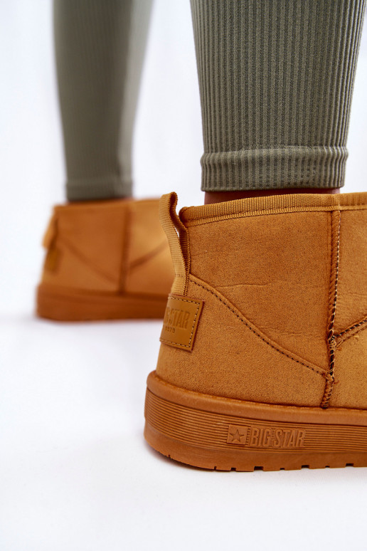 Dámské teplé sněhule Big Star KK274289 Hněde Dámské teplé sněhule Big Star KK274289 Hněde