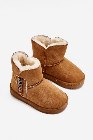 Dětské nazouvací zateplené sněhule Camel Catellie 2