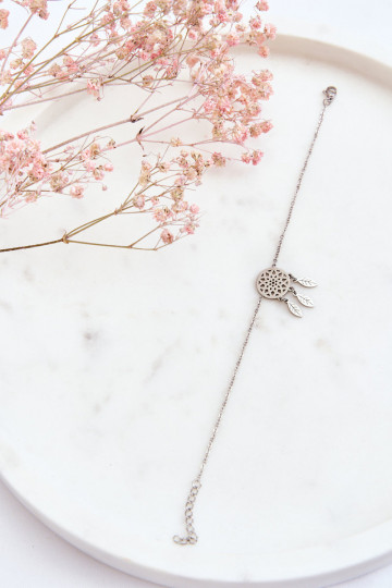 Dámský náramek Celebrity Dream Catcher stříbrný 2