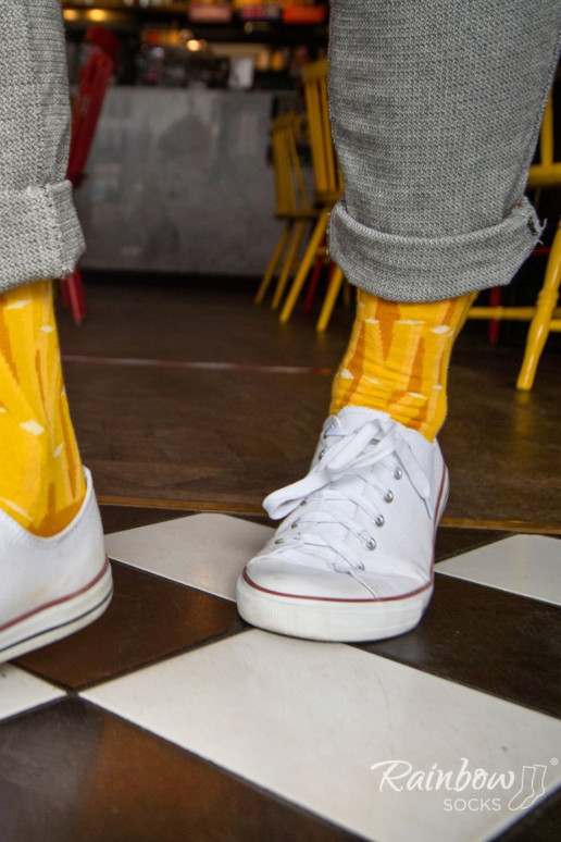 Sada ponožek Rainbow Socks hranolky 2 páry