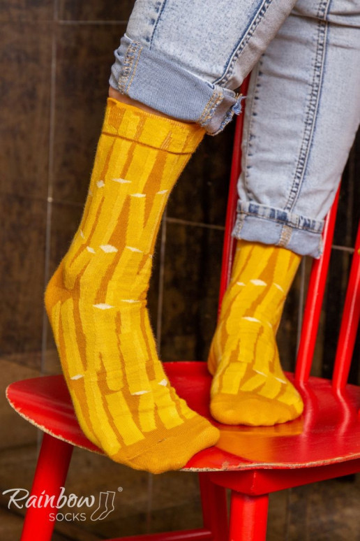 Sada ponožek Rainbow Socks hranolky 2 páry