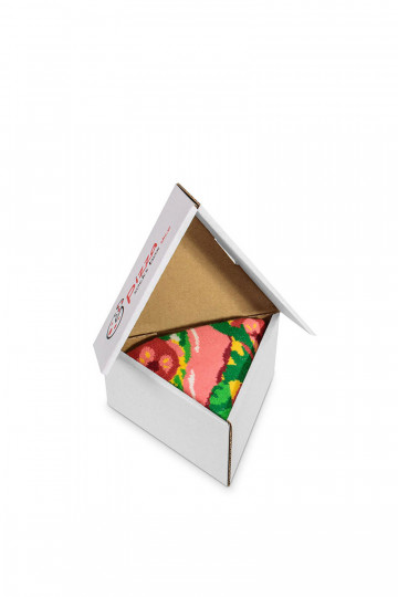 Duhové ponožky 1 pár italština ponožek na pizzu