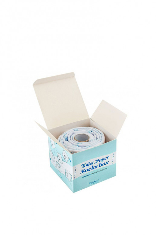Duhové Ponožky Toaletní papír 2 Párů Duhové Ponožky Toaletní papír 2 Párů