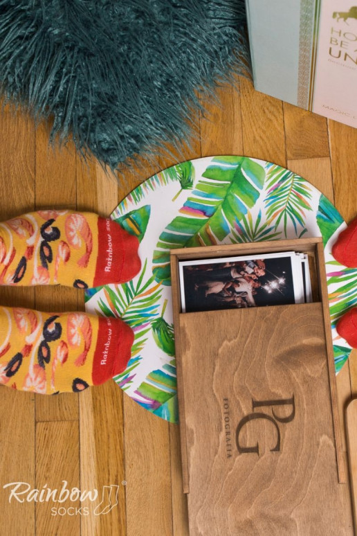 Rainbow Socks Pizza 4 páry mořských plodů Rainbow Socks Pizza 4 páry mořských plodů