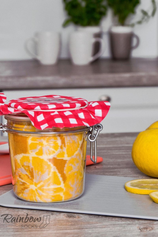 Duhové Ponožky Borůvky Citrony Mrkev Hrášek 2 Párů Duhové Ponožky Borůvky Citrony Mrkev Hrášek 2 Párů