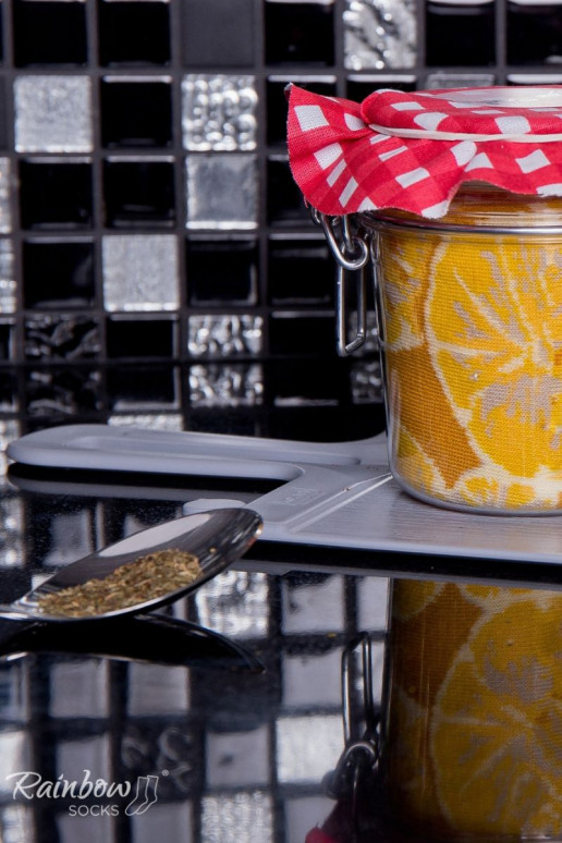 Duhové Ponožky Borůvky Citrony Mrkev Hrášek 2 Párů Duhové Ponožky Borůvky Citrony Mrkev Hrášek 2 Párů