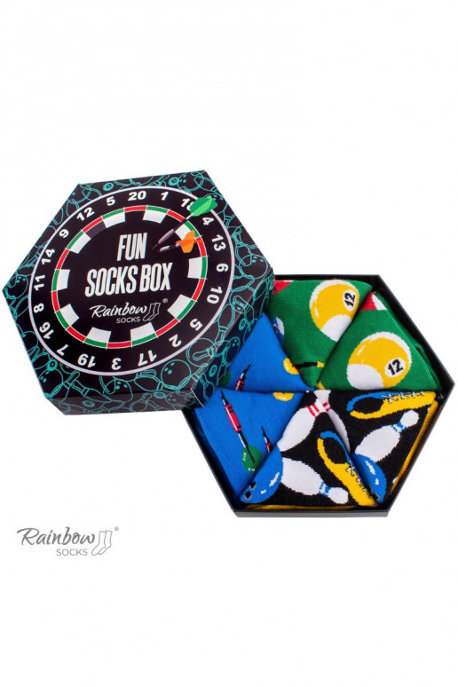 Duhové Ponožky Pro fanoušky zábavy 3 Páry Duhové Ponožky Pro fanoušky zábavy 3 Páry