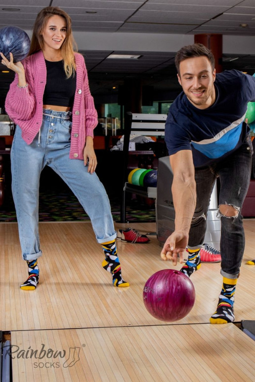 Duhové Ponožky Pro fanoušky zábavy 3 Páry Duhové Ponožky Pro fanoušky zábavy 3 Páry