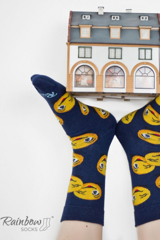 Duhové Ponožky Emotikony Brainy Smiley Lover 3 Páry Duhové Ponožky Emotikony Brainy Smiley Lover 3 Páry