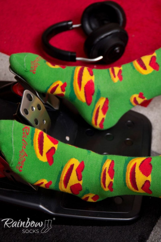 Duhové Ponožky Emotikony Brainy Smiley Lover 3 Páry Duhové Ponožky Emotikony Brainy Smiley Lover 3 Páry