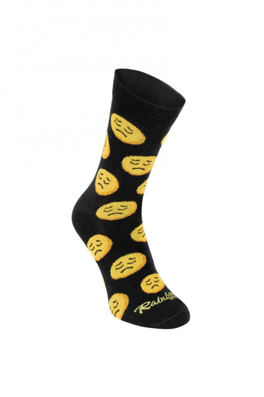 Duhové Ponožky Emotikony Smiley Sadness Brainy 3 Páry Duhové Ponožky Emotikony Smiley Sadness Brainy 3 Páry