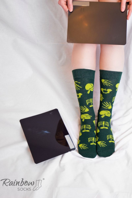 Duhové Rainbow Socks Ponožky Pro lékaře a mediky 3 Párů