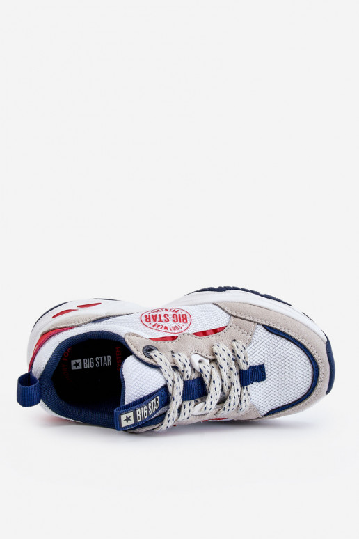 Dětská sportovní obuv Memory Foam System Big Star JJ374269 Bíle Dětská sportovní obuv Memory Foam System Big Star JJ374269 Bíle