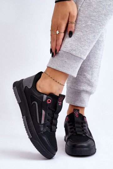 Dámské Cross Jeans Nízké tenisky LL2R4012C Černá 2