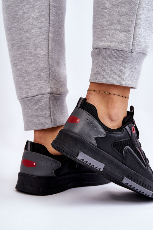 Dámské Cross Jeans Nízké tenisky LL2R4012C Černá Dámské Cross Jeans Nízké tenisky LL2R4012C Černá