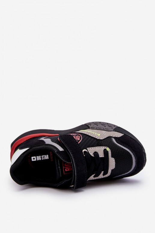 Dětské tenisky Memory Foam System Big Star LL374224 Černá Dětské tenisky Memory Foam System Big Star LL374224 Černá