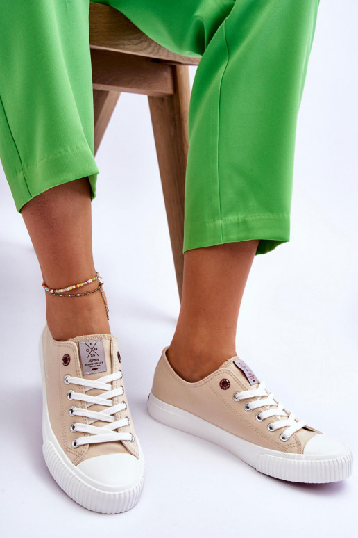 Dámské tenisky Cross Jeans LL2R4070 béžove