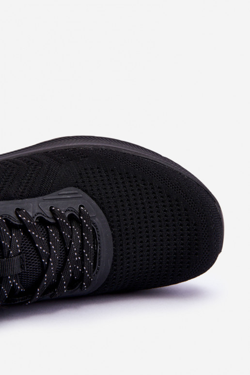 Klasické pánské sportovní boty černé Matias