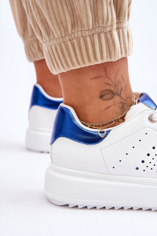 Dámská sportovní obuv bílá a Modre Be First! Dámská sportovní obuv bílá a Modre Be First!