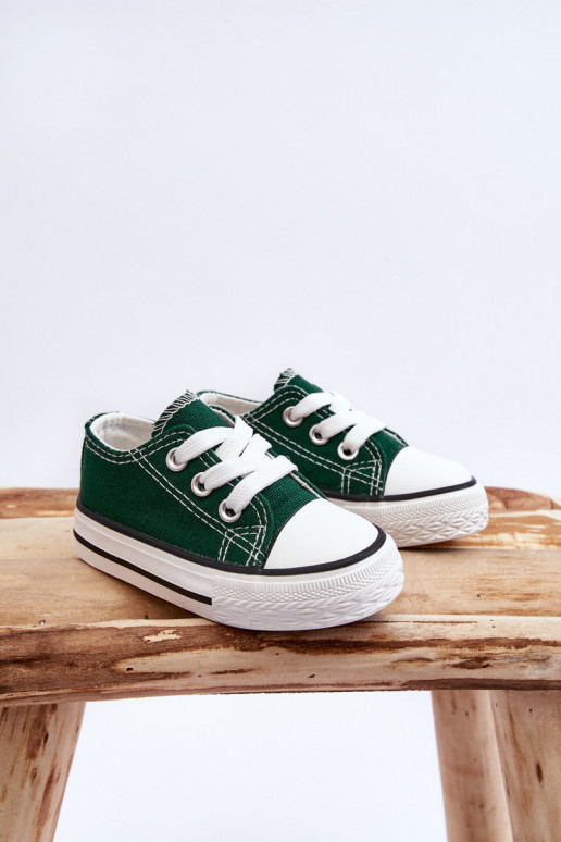Dětské klasické tenisky Green Filemon Dětské klasické tenisky Green Filemon