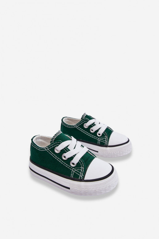 Dětské klasické tenisky Green Filemon Dětské klasické tenisky Green Filemon