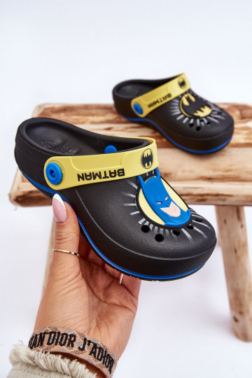 Dětské Crocs Batman Grendene Kids JJ385005 Černá