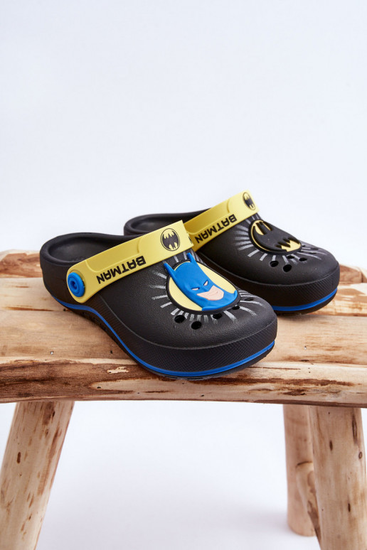 Dětské Crocs Batman Grendene Kids JJ385005 Černá Dětské Crocs Batman Grendene Kids JJ385005 Černá