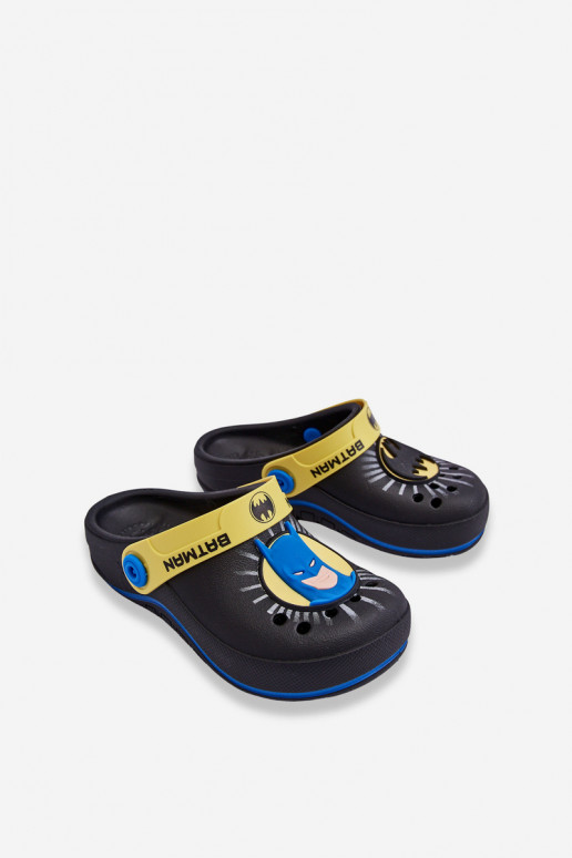 Dětské Crocs Batman Grendene Kids JJ385005 Černá Dětské Crocs Batman Grendene Kids JJ385005 Černá