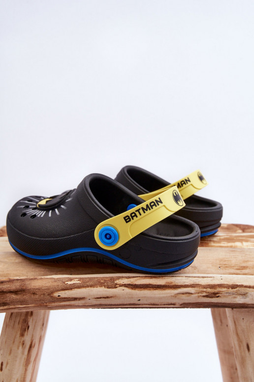 Dětské Crocs Batman Grendene Kids JJ385005 Černá Dětské Crocs Batman Grendene Kids JJ385005 Černá