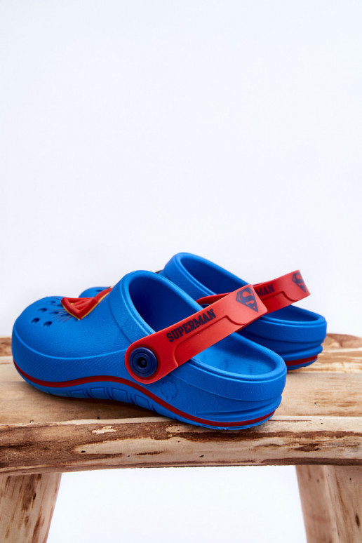 Dětské Crocs Superman Grendene Kids JJ385004 Modrá Dětské Crocs Superman Grendene Kids JJ385004 Modrá